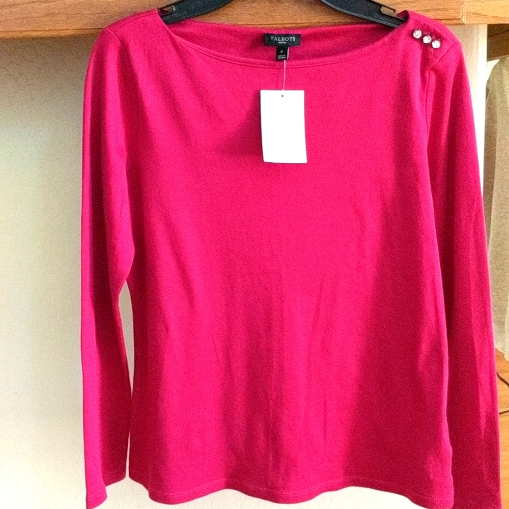 Beautiful Talbot top fine cotton size p